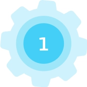 1. oranžové ozubené kolečko